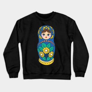 Matryoshka, Nesting doll, russian doll, cute doll Crewneck Sweatshirt